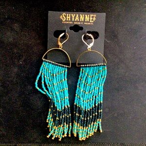 Shyanne turquoise drop earrings